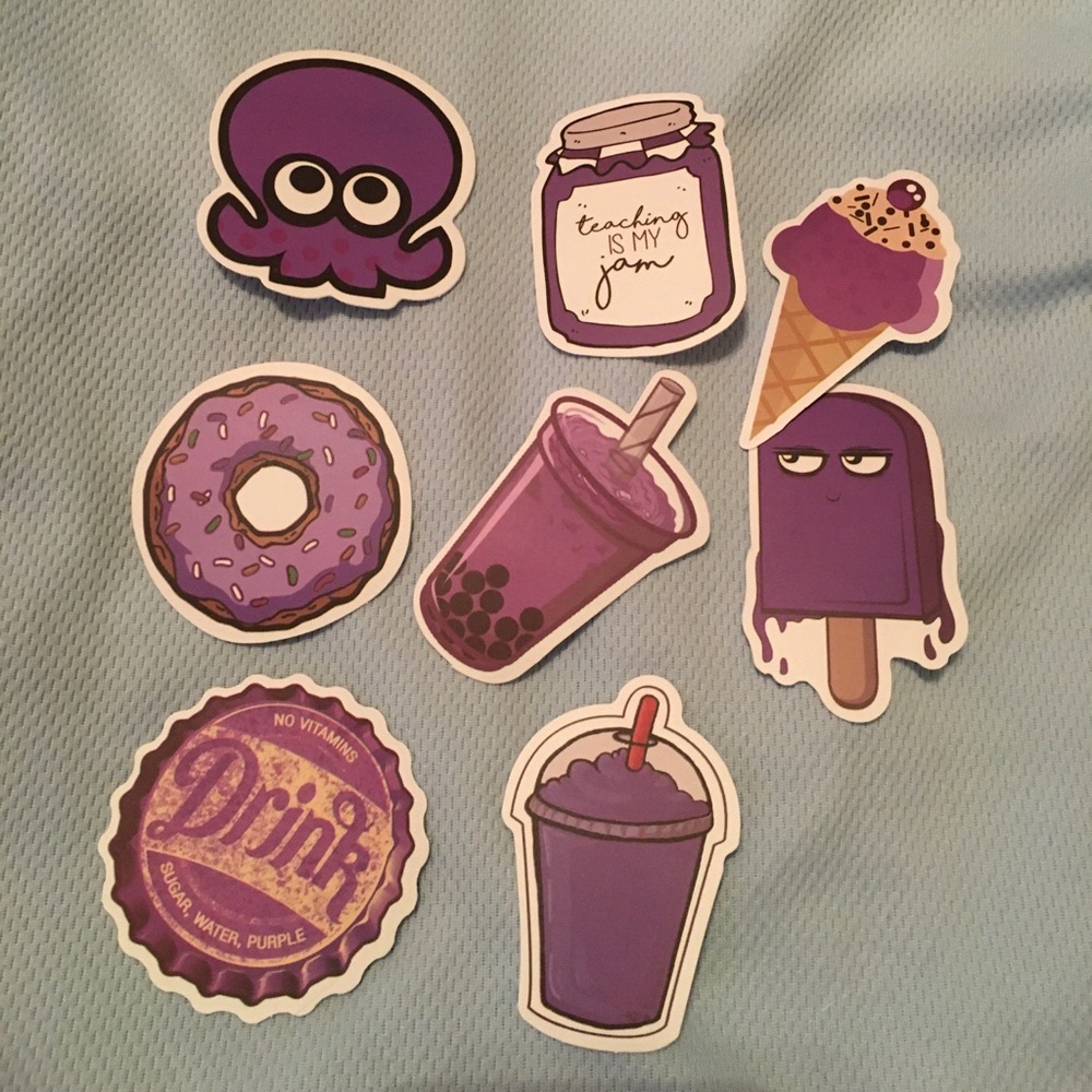 VSCO stickers 8pack